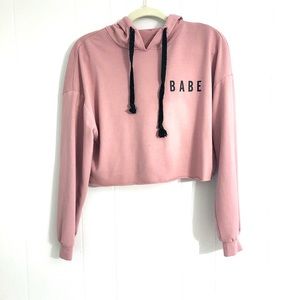 CROPPED HOODIE